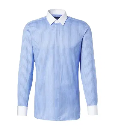 Tom Ford Striped cotton satin shirt | Thumbnail 1 Tom Ford Striped cotton satin shirt | Thumbnail 1