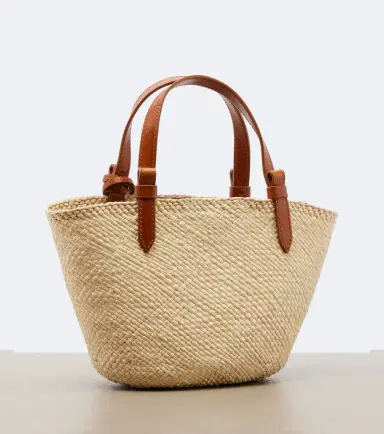 Aquazzura Tropical Mini raffia top-handle bag | Thumbnail 4 Aquazzura Tropical Mini raffia top-handle bag | Thumbnail 4