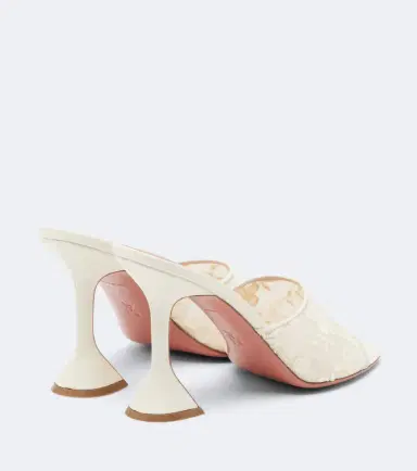 Amina Muaddi Lupita lace mules | Thumbnail 3 Amina Muaddi Lupita lace mules | Thumbnail 3