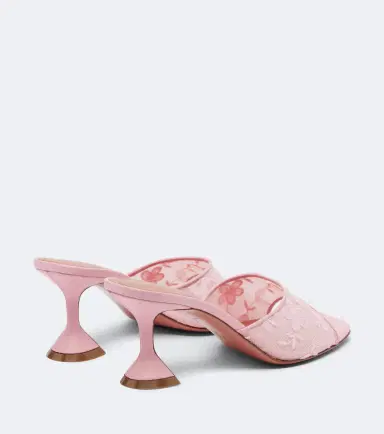 Amina Muaddi Lupita floral mules | Thumbnail 4 Amina Muaddi Lupita floral mules | Thumbnail 4