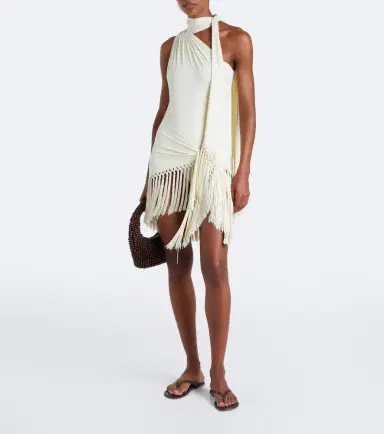 Taller Marmo Siwa scarf-detail swimsuit and beach cover-up set | Thumbnail 3 Taller Marmo Siwa scarf-detail swimsuit and beach cover-up set | Thumbnail 3
