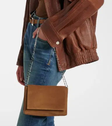 Nour Hammour Zeina suede shoulder bag | Thumbnail 5 Nour Hammour Zeina suede shoulder bag | Thumbnail 5