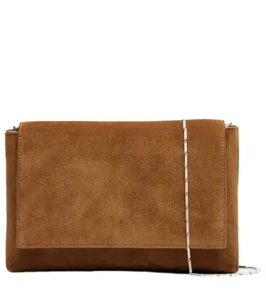 Nour Hammour Zeina suede shoulder bag | Thumbnail 1 Nour Hammour Zeina suede shoulder bag | Thumbnail 1