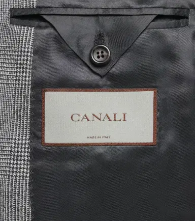 Canali Checked double-breasted wool suit | Thumbnail 2 Canali Checked double-breasted wool suit | Thumbnail 2