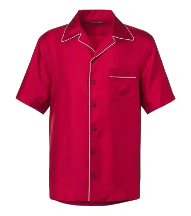 Dolce & Gabbana Silk satin bowling shirt | Thumbnail 1 Dolce & Gabbana Silk satin bowling shirt | Thumbnail 1