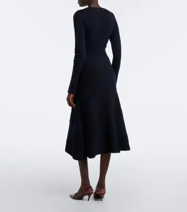 Erdem Jacquard midi dress | Thumbnail 4 Erdem Jacquard midi dress | Thumbnail 4