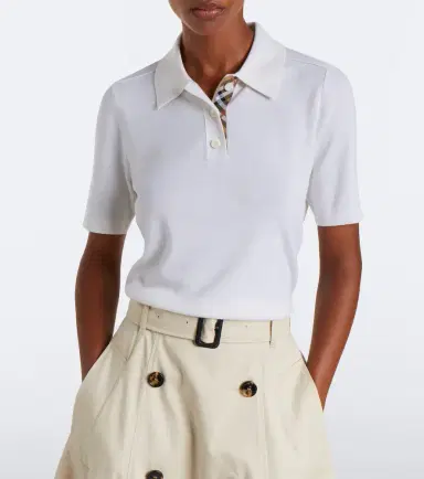 Burberry Wool polo shirt | Thumbnail 3 Burberry Wool polo shirt | Thumbnail 3