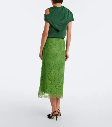 Carolina Herrera Floral lace midi skirt | Thumbnail 5 Carolina Herrera Floral lace midi skirt | Thumbnail 5