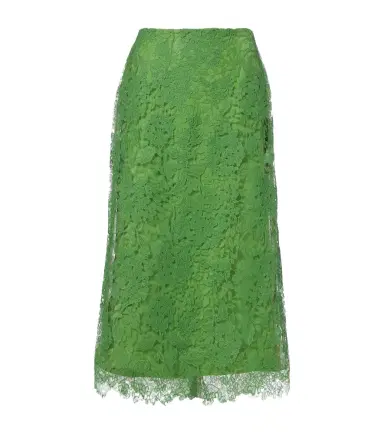 Carolina Herrera Floral lace midi skirt | Thumbnail 1 Carolina Herrera Floral lace midi skirt | Thumbnail 1