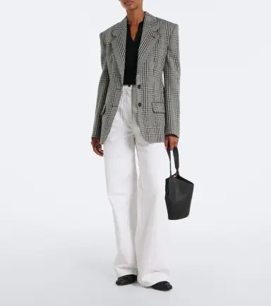 Max Mara Ribbed-knit silk and cashmere polo sweater | Thumbnail 4 Max Mara Ribbed-knit silk and cashmere polo sweater | Thumbnail 4