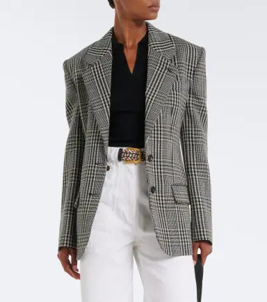 Max Mara Ribbed-knit silk and cashmere polo sweater | Thumbnail 5 Max Mara Ribbed-knit silk and cashmere polo sweater | Thumbnail 5