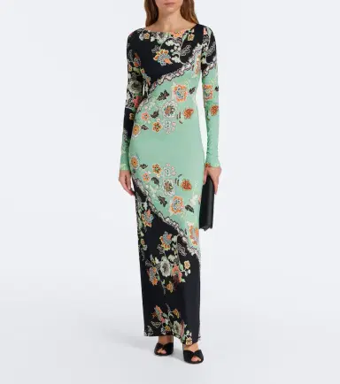 Roberto Cavalli Floral maxi dress | Thumbnail 4 Roberto Cavalli Floral maxi dress | Thumbnail 4