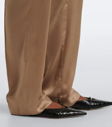 Tom Ford Silk satin straight pants | Thumbnail 2 Tom Ford Silk satin straight pants | Thumbnail 2