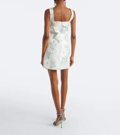 Markarian Floral lamé brocade minidress | Thumbnail 2 Markarian Floral lamé brocade minidress | Thumbnail 2