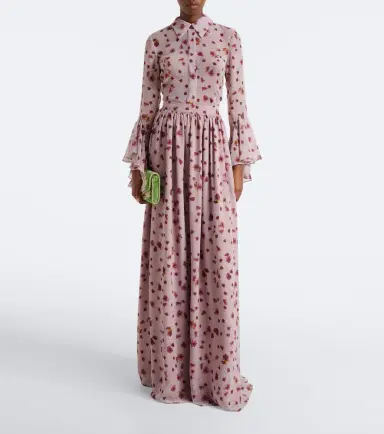 Markarian Morgaine floral chiffon maxi skirt | Thumbnail 3 Markarian Morgaine floral chiffon maxi skirt | Thumbnail 3