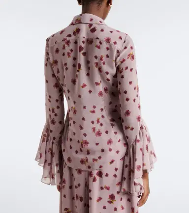 Markarian Wilma floral chiffon shirt | Thumbnail 4 Markarian Wilma floral chiffon shirt | Thumbnail 4
