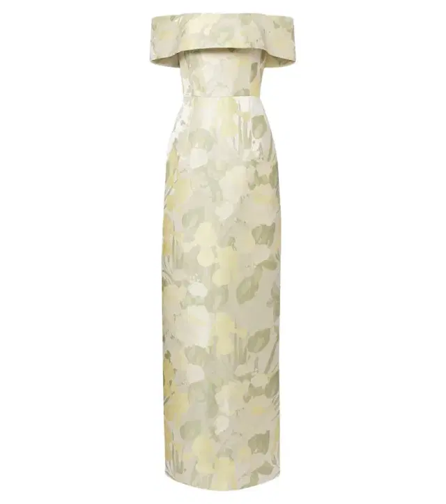 Clover floral gown Clover floral gown