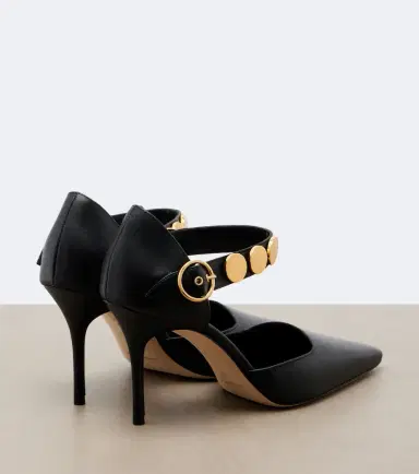 Manolo Blahnik Morgana studded leather pumps | Thumbnail 2 Manolo Blahnik Morgana studded leather pumps | Thumbnail 2