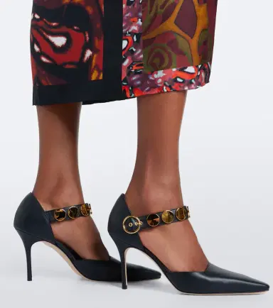 Manolo Blahnik Morgana studded leather pumps | Thumbnail 6 Manolo Blahnik Morgana studded leather pumps | Thumbnail 6