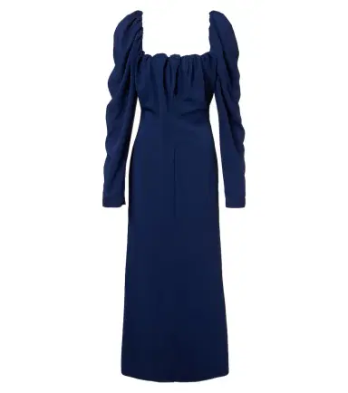 Vivienne Westwood Gathered crêpe de chine gown | Thumbnail 1 Vivienne Westwood Gathered crêpe de chine gown | Thumbnail 1