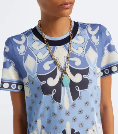 La DoubleJ Sporty Swing printed cotton jersey midi dress | Thumbnail 4 La DoubleJ Sporty Swing printed cotton jersey midi dress | Thumbnail 4