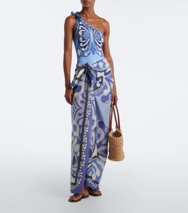 La DoubleJ Printed cotton beach cover-up | Thumbnail 3 La DoubleJ Printed cotton beach cover-up | Thumbnail 3