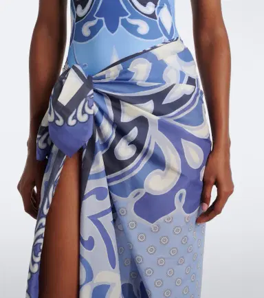 La DoubleJ Printed cotton beach cover-up | Thumbnail 4 La DoubleJ Printed cotton beach cover-up | Thumbnail 4
