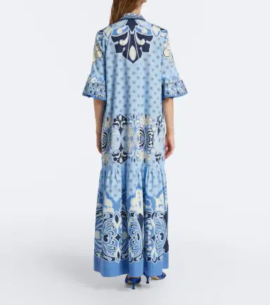 La DoubleJ Artemis printed cotton poplin maxi dress | Thumbnail 2 La DoubleJ Artemis printed cotton poplin maxi dress | Thumbnail 2