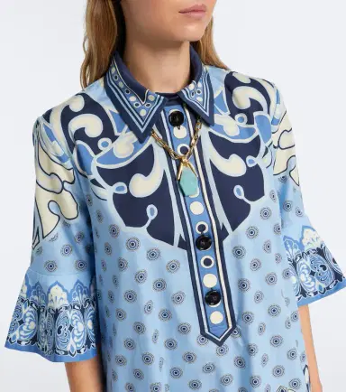 La DoubleJ Artemis printed cotton poplin maxi dress | Thumbnail 3 La DoubleJ Artemis printed cotton poplin maxi dress | Thumbnail 3