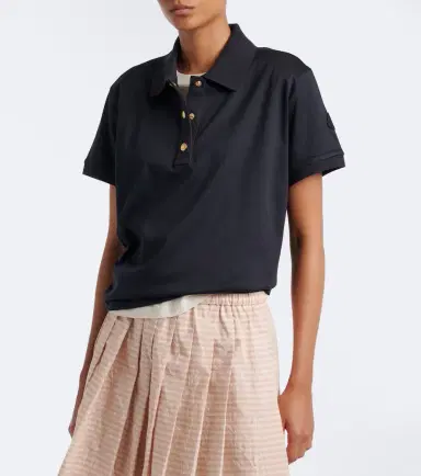 Moncler Cotton jersey polo shirt | Thumbnail 6 Moncler Cotton jersey polo shirt | Thumbnail 6
