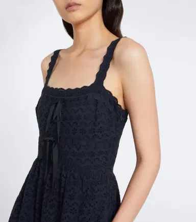 Ulla Johnson Constance broderie anglaise cotton midi dress | Thumbnail 4 Ulla Johnson Constance broderie anglaise cotton midi dress | Thumbnail 4
