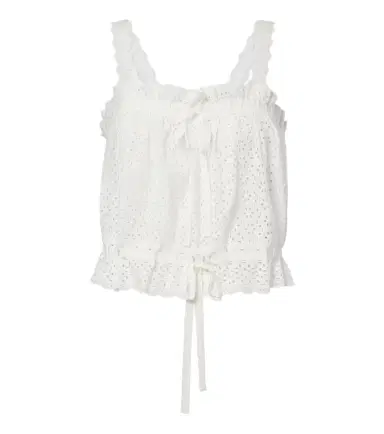 Ulla Johnson Isola broderie anglaise cotton top | Thumbnail 1 Ulla Johnson Isola broderie anglaise cotton top | Thumbnail 1