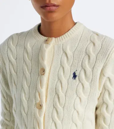 Polo Ralph Lauren Cable-knit wool and cashmere cardigan | Thumbnail 5 Polo Ralph Lauren Cable-knit wool and cashmere cardigan | Thumbnail 5