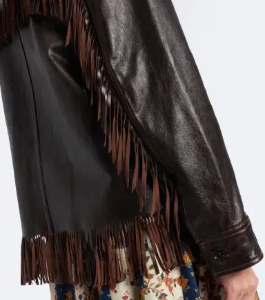 Polo Ralph Lauren Fringed leather jacket | Thumbnail 6 Polo Ralph Lauren Fringed leather jacket | Thumbnail 6