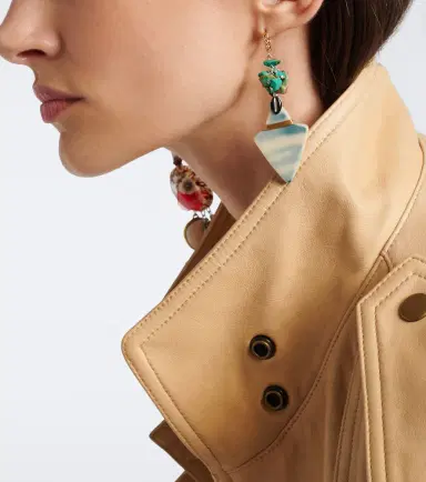 Isabel Marant Anna asymmetric drop earrings | Thumbnail 5 Isabel Marant Anna asymmetric drop earrings | Thumbnail 5