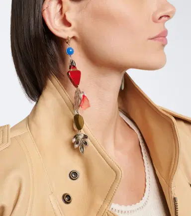Isabel Marant Anna asymmetric drop earrings | Thumbnail 6 Isabel Marant Anna asymmetric drop earrings | Thumbnail 6