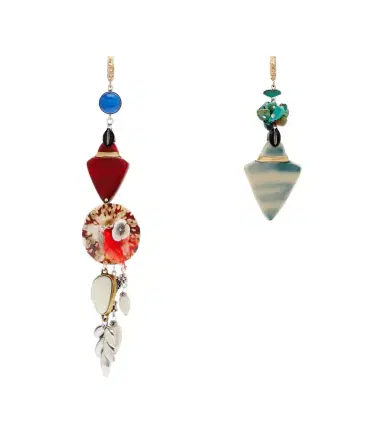 Isabel Marant Anna asymmetric drop earrings | Thumbnail 1 Isabel Marant Anna asymmetric drop earrings | Thumbnail 1