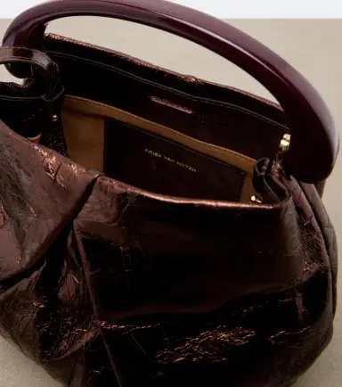 Dries Van Noten Mini metallic leather top-handle bag | Thumbnail 2 Dries Van Noten Mini metallic leather top-handle bag | Thumbnail 2