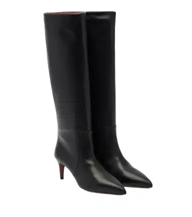 Paris Texas Stiletto leather knee-high boots | Thumbnail 1 Paris Texas Stiletto leather knee-high boots | Thumbnail 1