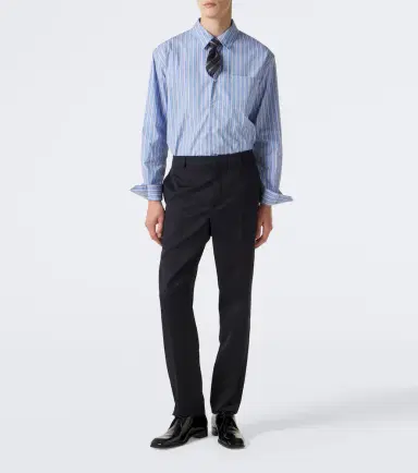 Saint Laurent Wool gabardine straight pants | Thumbnail 2 Saint Laurent Wool gabardine straight pants | Thumbnail 2