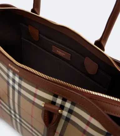 Burberry Check Medium tote bag | Thumbnail 2 Burberry Check Medium tote bag | Thumbnail 2