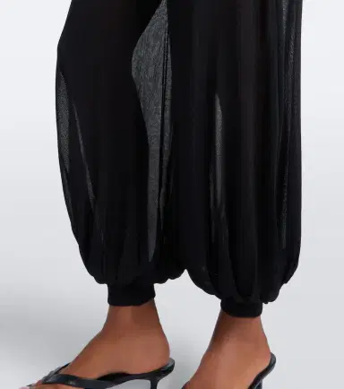 Simkhai Flora sheer knit balloon pants | Thumbnail 2 Simkhai Flora sheer knit balloon pants | Thumbnail 2