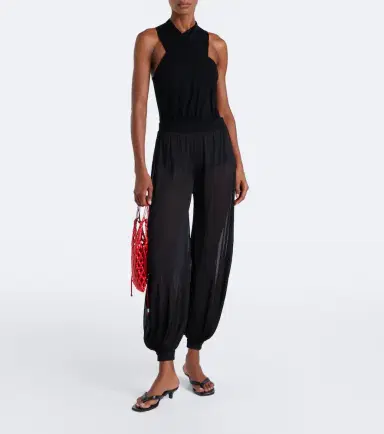 Simkhai Flora sheer knit balloon pants | Thumbnail 5 Simkhai Flora sheer knit balloon pants | Thumbnail 5