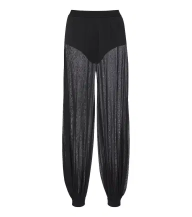Simkhai Flora sheer knit balloon pants | Thumbnail 1 Simkhai Flora sheer knit balloon pants | Thumbnail 1
