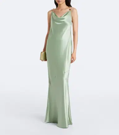 Retrofete Retrofête Odalis beaded draped maxi dress | Thumbnail 2 Retrofete Retrofête Odalis beaded draped maxi dress | Thumbnail 2
