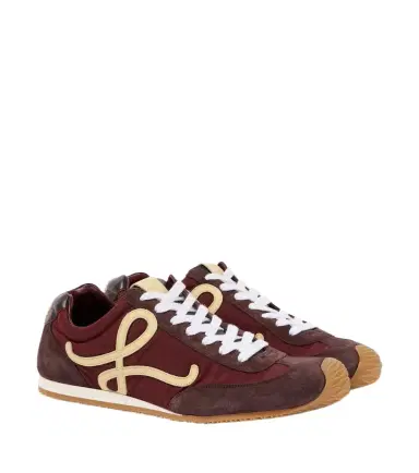 Loewe Ballet Runner 2.0 suede-trimmed sneakers | Thumbnail 1 Loewe Ballet Runner 2.0 suede-trimmed sneakers | Thumbnail 1