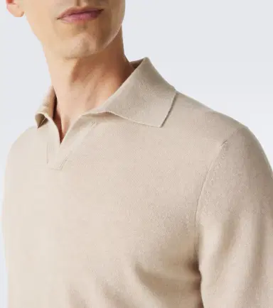Brunello Cucinelli Cashmere polo sweater | Thumbnail 3 Brunello Cucinelli Cashmere polo sweater | Thumbnail 3