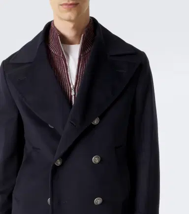 Brunello Cucinelli Virgin wool peacoat | Thumbnail 5 Brunello Cucinelli Virgin wool peacoat | Thumbnail 5