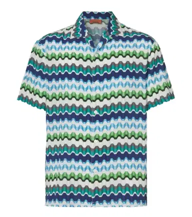 Missoni Printed bowling shirt | Thumbnail 1 Missoni Printed bowling shirt | Thumbnail 1