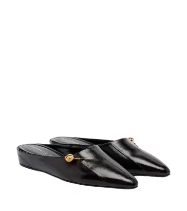 Herbert Levine Sleep On It leather mules | Thumbnail 1 Herbert Levine Sleep On It leather mules | Thumbnail 1